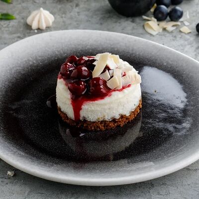 Кокосовый чизкейк в Баклажан в ТЦ 