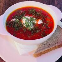 Борщ в Craft Lab Cafe