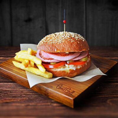 Бургер студенческий в Good Grill по цене 225 ₽
