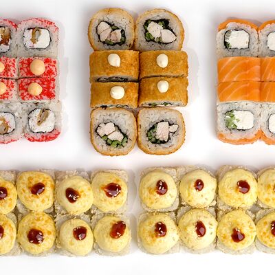 Сет Огонек в Филка роллы по цене 2223 ₽