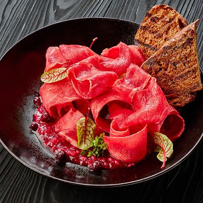 Строганина из оленины в Британника Север по цене 755 ₽