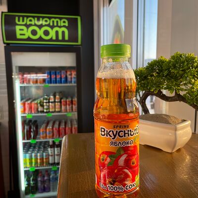 Сок яблочный Spring в Шаурма Boom по цене 109 ₽