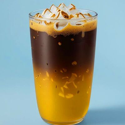 Бамбл с карамельным сиропом в Знакомые лица по цене 340 ₽