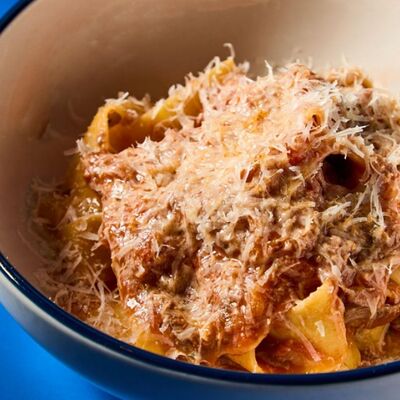 Паста Папарделле, рагу из бычьих хвостов в Mates pizzabar по цене 950 ₽