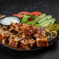 Шаверма по-арабски в Bright Israeli Grill