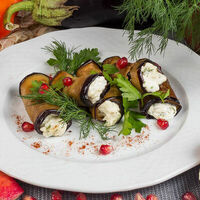 Рулетики из баклажанов в Мушмула