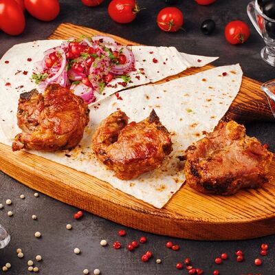 Шашлык из баранины в Шашлычный Домик по цене 950 ₽