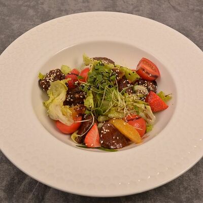 Салат с куриной печенью в Чапай по цене 440