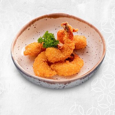 Креветка в хрустящей панировке в Река Море по цене 495 ₽