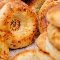 Лепёшка, испечённая в тандыре в Пекарня Шаурма 24