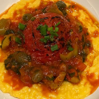 Скрэмбл с печеным томатом в Greece по цене 520 ₽