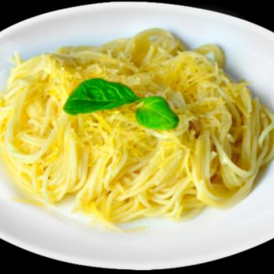 Спаггети с сыром пармезан в Суши-бар Тунец по цене 300 ₽