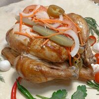Курочка гриль в лаваше с овощами и фирменным соусомв Экспресс-пекарня