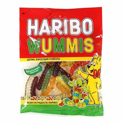 Мармелад Haribo Червячки Вуммис жевательный Венгрия в Азбука Вкуса Экспресс Меню по цене 113 ₽