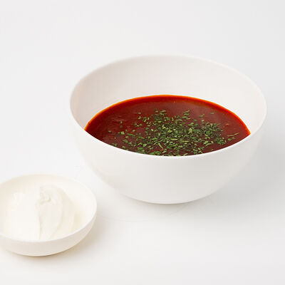 Вегетарианский борщ в KM20 по цене 660 ₽