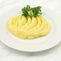 Картофельное пюре в Рататуй