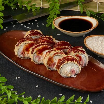 Жареный с курицей и беконом в Afishasushi по цене 440 ₽