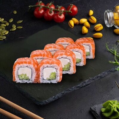 Филадельфия премиум в Веселый Самурай Sushi Premium по цене 999 ₽