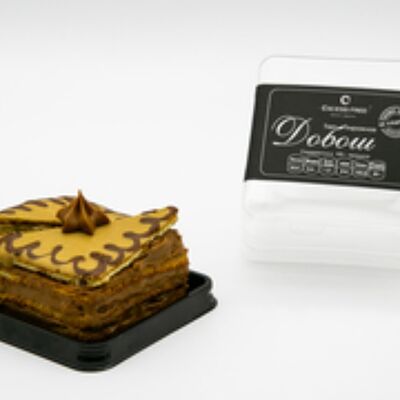 Торт-пирожное Добош в Ничего лишнего по цене 315 ₽
