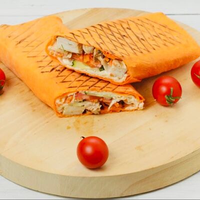 Шаурма Vip с курицей в сырном лаваше в Шаурма time по цене 430 ₽