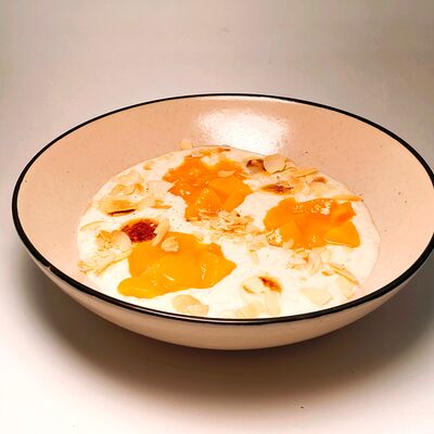 Рисовая каша, персик, белый шоколад в I’m Thankful for Today по цене 495 ₽