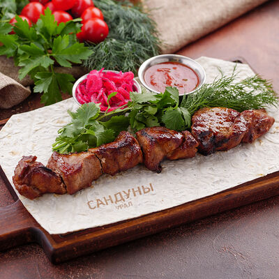 Шашлык Сандуновский из баранины в Сандуны Урал по цене 1160 ₽