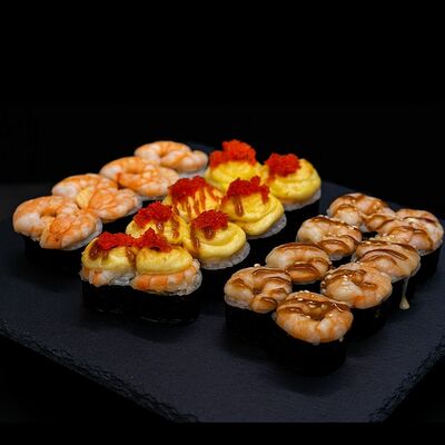 Сет Море креветок в Роллы по себестоимости по цене 1699 ₽