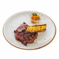 M Стейк Рибай гриль в ИТЛЕ Стейк-кафе Halal