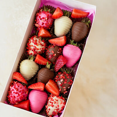 Клубника в шоколаде №57в SOK - клубника в шоколаде по цене 3490 ₽