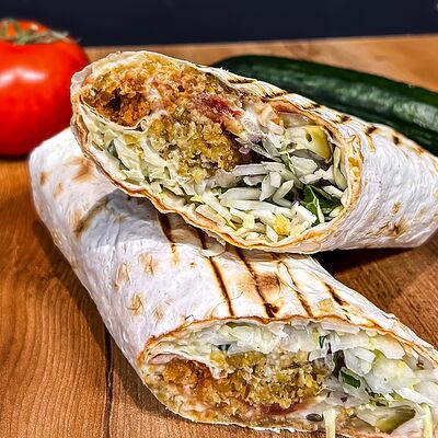 Шаурма с фалафелемв Шаурма Клан по цене 450 ₽