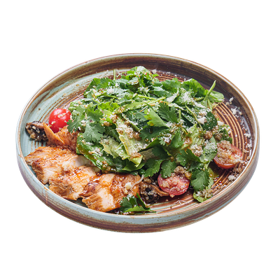 Салат с курицей и грибами в ИТЛЕ Bistro Halal по цене 580 ₽