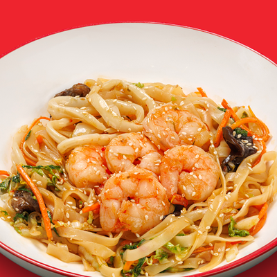 Рисовая лапша с морепродуктами в ЧИХО по цене 720 ₽