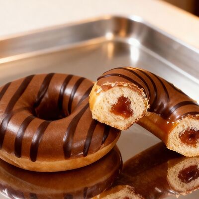 Донат карамель в Чеба по цене 129 ₽