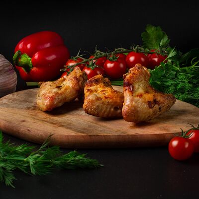 Шашлык из куриных крыльев в Lamadjo 8888 по цене 450 ₽