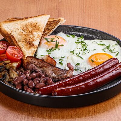 Английский завтрак в Панчо фактори по цене 650 ₽