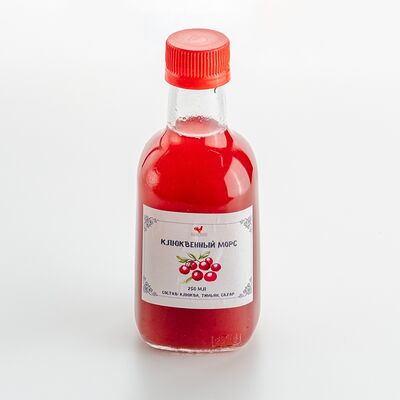 Клюквенный морс в Уха из петуха по цене 7 р.