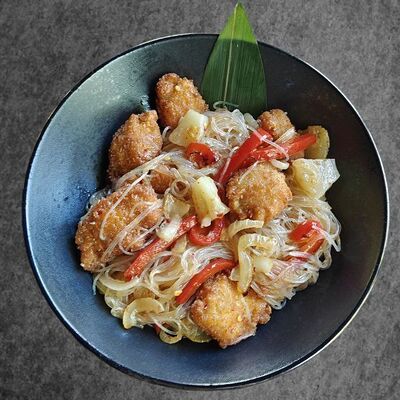 Фунчоза Тай с курицейв Тай По по цене 510 ₽