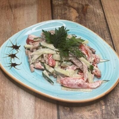 Салат по-азиатски с говядиной в Aliya Uz-Food по цене 699 ₽