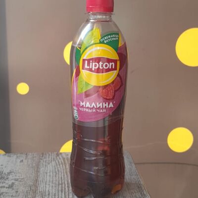 Lipton Чёрный чай с малиной в Чебурекми по цене 125 ₽