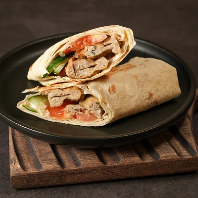 Шаурма с шашлыком из свинины Д в Gp на фарше по цене 345 ₽