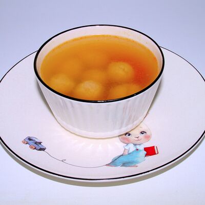 Куриный суп с фрикаделькамив Павлин 2.0 по цене 400 ₽