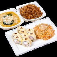 Бизнес Ланч №4 с супом кимчи в СушиWok