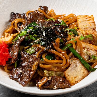 Якисоба с говядиной кимчи в Japan Corner по цене 990 ₽