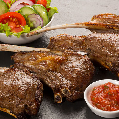 Корейка ягненка на гриле в Grill city по цене 599 ₽