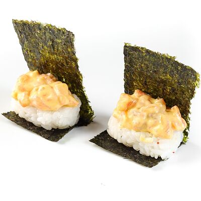 Открытый ролл с лососем в Chojo Izakaya по цене 450 ₽