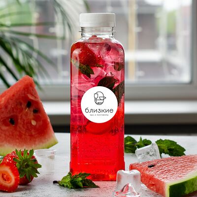 Лимонад Арбуз-клубника в Близкие по цене 190 ₽