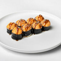 Запечённый с мидиями в Kuji Sushi