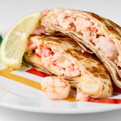 С крабовым муссом и креветками в Гуленьки на Комсомольском по цене 340