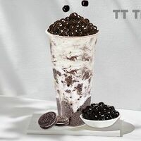 Opeo с шоколадным молоком и тапиокой в Tt tea bubble tea