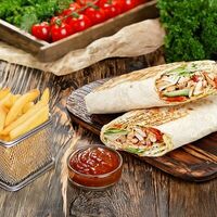 Логотип Шаурма от шефа